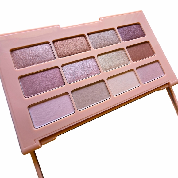 Laura Geller You’re A Natural Multi-Finish 12 Eyeshadow Palette Rose & Taupe NIB - Picture 5 of 11